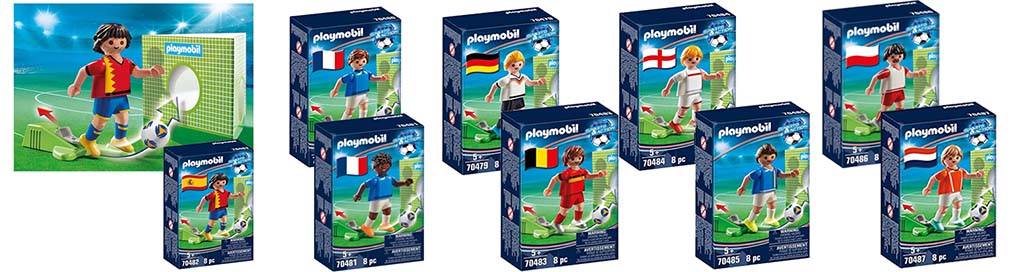 Selecciones de la Eurocopa 2020 de Playmobil